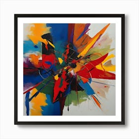 Abstract Painting 1 Art Print