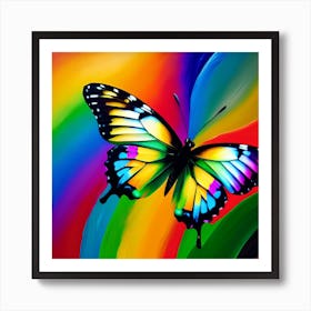 Colorful Butterfly 24 Art Print