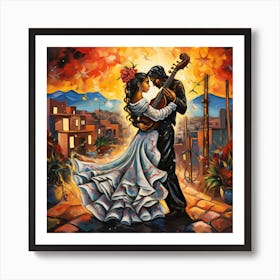 Mexican Dance Art Print