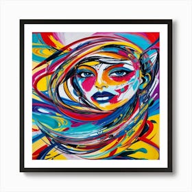 Abstract Painting 9 Art Print