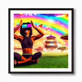 Rainbows In The Sky Art Print