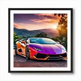 Lamborghini 11 Art Print