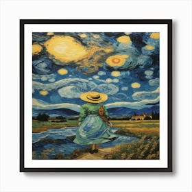 Starry Night Art Print