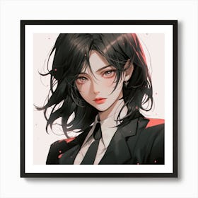 Anime Girl 16 Art Print