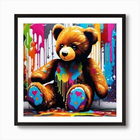 Teddy Bear 5 Art Print