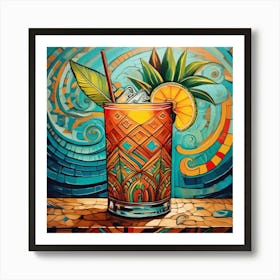 Hawaiian Cocktail 2 Art Print