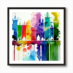 Harry Potter Castle 12 Art Print