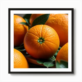 Oranges Art Print