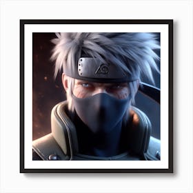 Kakashi Sensei 5 Art Print