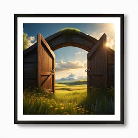 Open Door Art Print