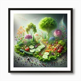 Vegetable Garden Art Print