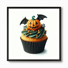 Halloween Cupcake 2 Art Print