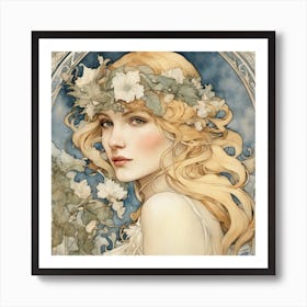 Winter Art Print