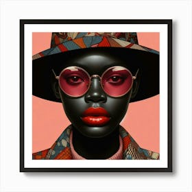 AfroFashion #007 Art Print