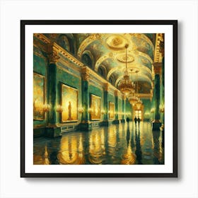 Russian Imperial Palace 1 Art Print