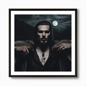 Dracula 5 Art Print