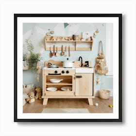 Wooden Play Kitchen (2) 2024 05 17t210732 Art Print
