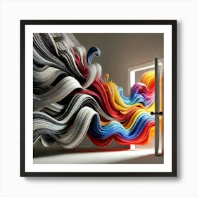 Abstract of Color 1 Art Print