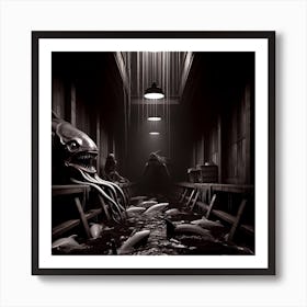 Horror Art Print