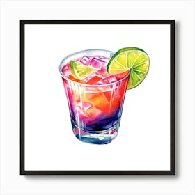 Cocktail Art Print