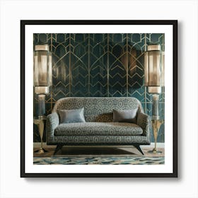 Deco Living Room 35 Art Print