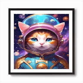 Cute Cats In A Variety Of Colors (1) Art Print