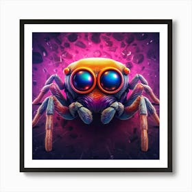 Spider With Eyes Art Print