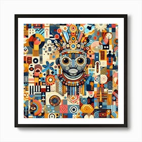 Afro-American Art Art Print