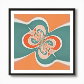 Abstract Psychedelic Painting Art Print