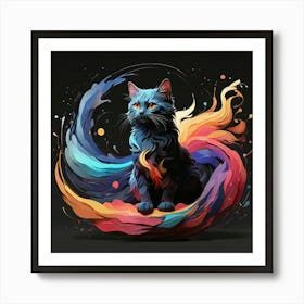 Firefox Art Print