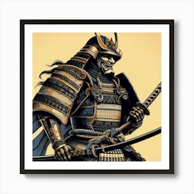 Samurai Warrior (1) Art Print