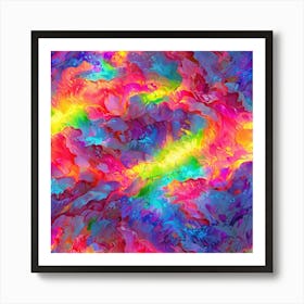 Abstract Painting 1 Art Print