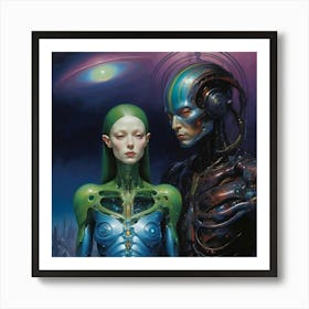 Aliens 1 Art Print