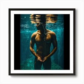 Under The Water Art Print