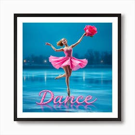 Dance On Ice Art Print