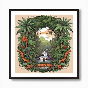 Amazon Rainforest Art Print