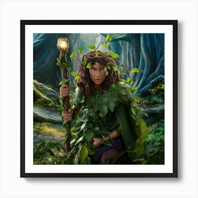 Forest Fairy 2 Art Print