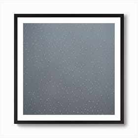 Rain Drops On A Window Art Print