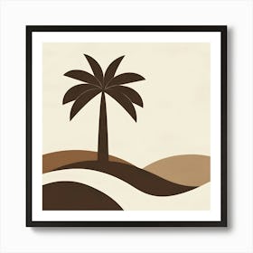 Palm Tree 3 Art Print