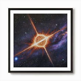 Star Explosion Art Print