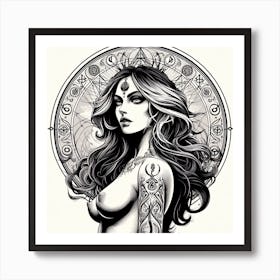 Lilith Sister To Man Art Print