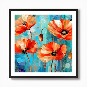 Poppies 33 Art Print