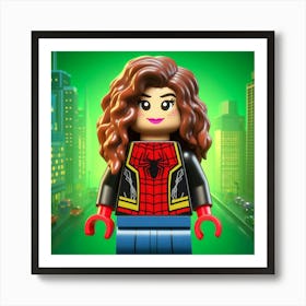 Lego Spider - Man 1 Art Print