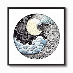 Yin And Yang 17 Art Print