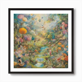 Fairy Garden Art Print