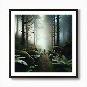 Walk In The Woods Art Print