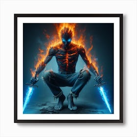 Hellbringer Male Art Print