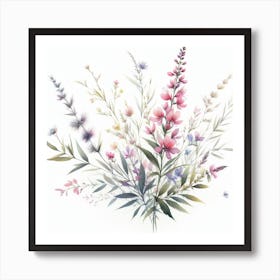 Flower of Willow herb 2 Art Print