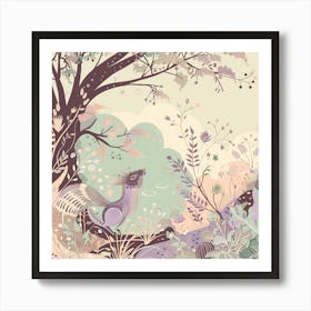 Fairytale Forest 8 Art Print