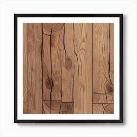 Wood Texture 13 Art Print